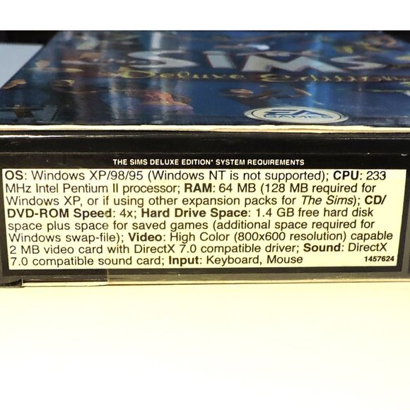 Electronic Arts The Sims Deluxe Edition And 4 Expansion Packs Computer Games - Picture 13 of 13